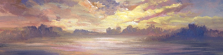 painted sunset