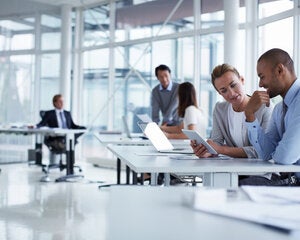 Business discussion