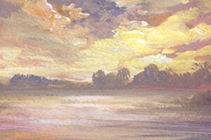 painted sunset