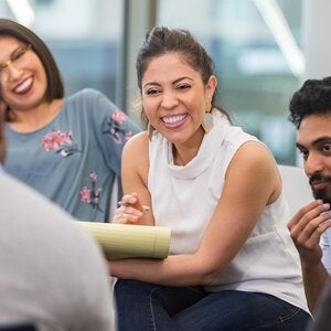 smiling tmp participants