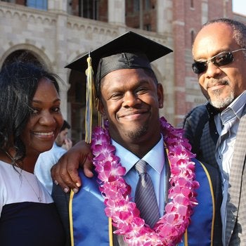 Kenneth Cooper and his parents