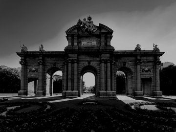 Roman architecture and garden