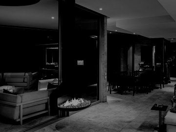 contemporary interior of an upscale home