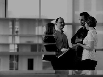 Group of students with an instructor