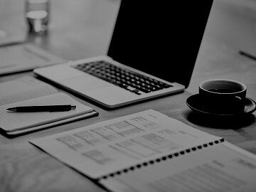 organized writers desk