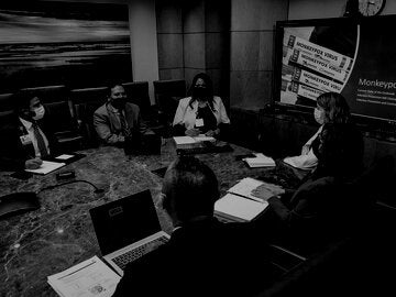 Medical professionals in a meeting