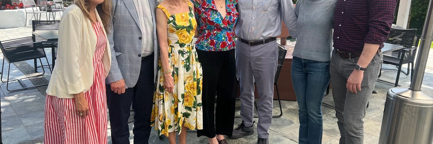 Group photo from the 2024 Allegra Johnson Literary Prize luncheon